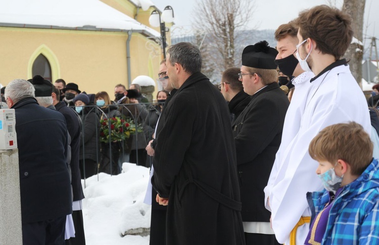 Ostatnie pożegnanie ks. Andrzeja Wolnego w Godziszce - 19 stycznia 2021 r.