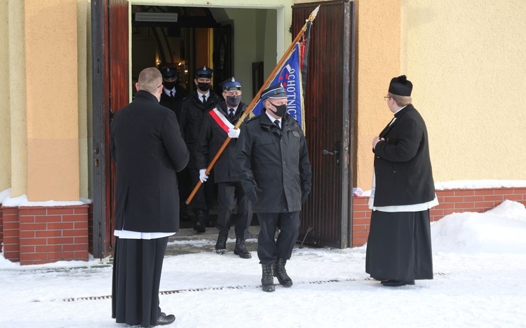 Ostatnie pożegnanie ks. Andrzeja Wolnego w Godziszce - 19 stycznia 2021 r.