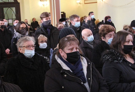 Ostatnie pożegnanie ks. Andrzeja Wolnego w Godziszce - 19 stycznia 2021 r.