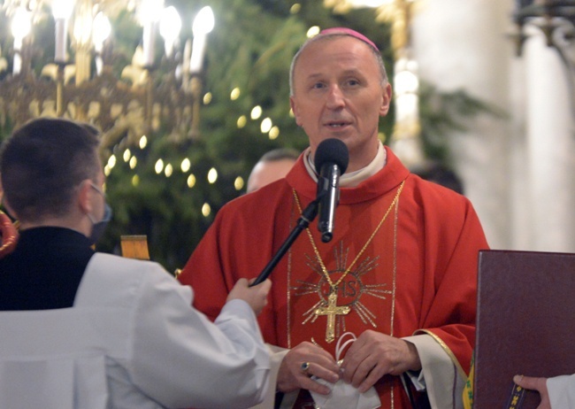 Podziękowanie i życzenia dla bp. Henryka Tomasika