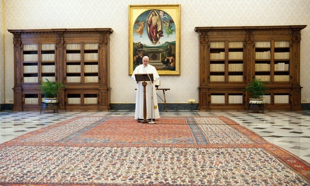 W watykańskiej bibliotece