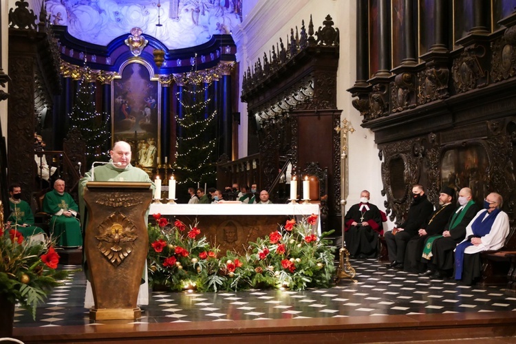 Modlitwa o jedność chrześcijan w archikatedrze oliwskiej