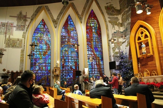 Kolędowanie dla Fundacji "Krzyż Dziecka" w Pisarzowicach - 2021