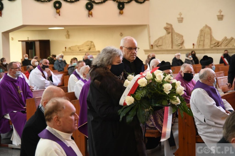 Zielona Góra. Msza żałobna w intencji śp. bp. Adama Dyczkowskiego 