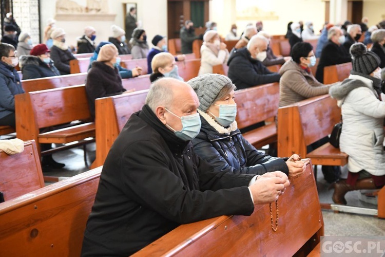 Zielona Góra. Msza żałobna w intencji śp. bp. Adama Dyczkowskiego 