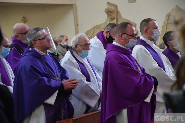 Zielona Góra. Msza żałobna w intencji śp. bp. Adama Dyczkowskiego 