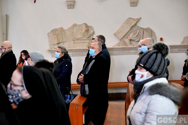 Zielona Góra. Msza żałobna w intencji śp. bp. Adama Dyczkowskiego 