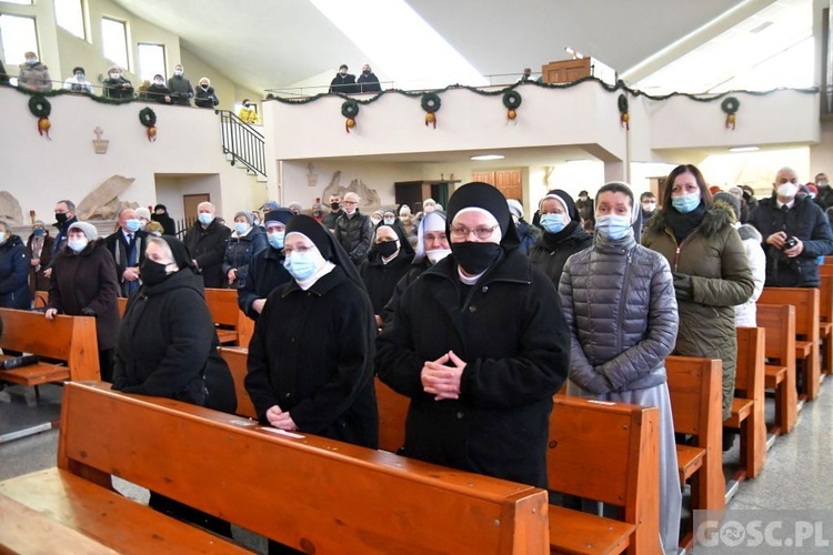 Zielona Góra. Msza żałobna w intencji śp. bp. Adama Dyczkowskiego 