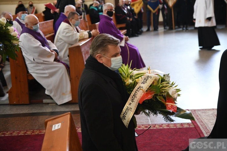 Zielona Góra. Msza żałobna w intencji śp. bp. Adama Dyczkowskiego 