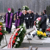 Erwin Sówka spoczął na cmentarzu w Katowicach-Janowie