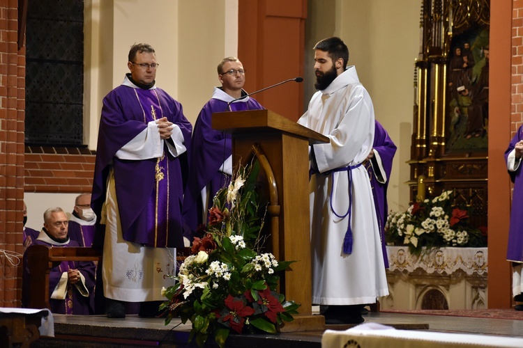 Msza św. żałobna we Wrocławiu w intencji śp. o. Piotra Kwoczały OFM