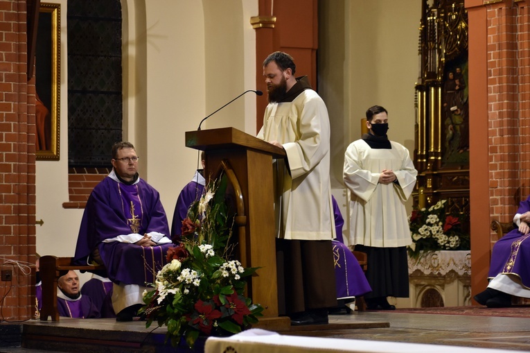 Msza św. żałobna we Wrocławiu w intencji śp. o. Piotra Kwoczały OFM
