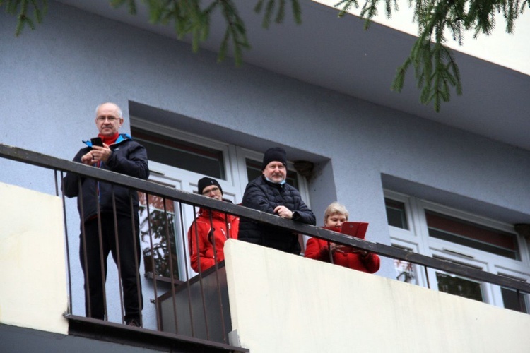 Wizyta prezydenta Dudy w szpitalu w Głuchołazach