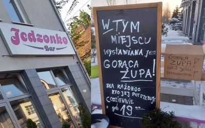 Bar "Jedzonko" na Ołtaszynie rozdaje zupę potrzebującym