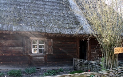 Sierpc. Skansen wiosną