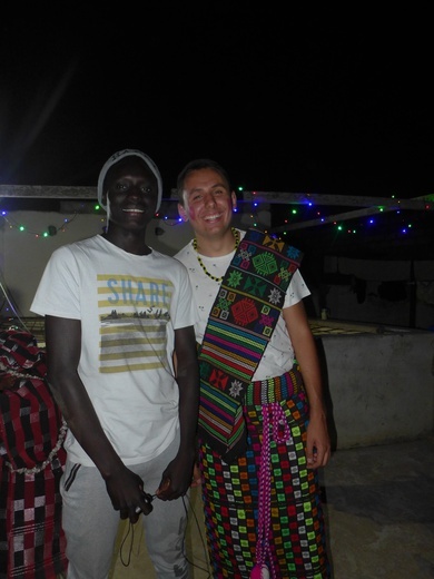 Paweł w Senegalu