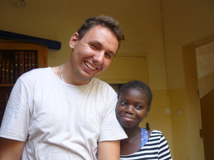 Paweł w Senegalu