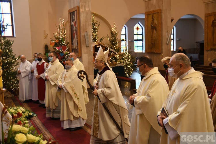 Gorzów Wlkp. Modlitwa biskupa z Bractwem św. Józefa