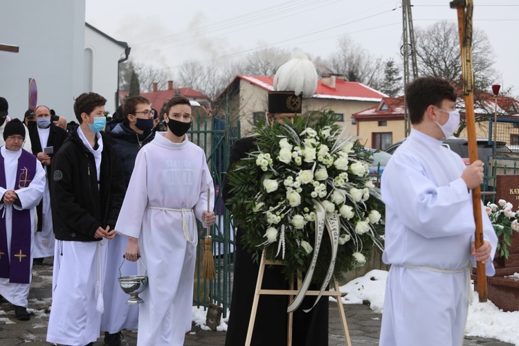 Pogrzeb ks. Krzysztofa Lacha w Pruchnej