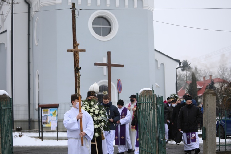 Pogrzeb ks. Krzysztofa Lacha w Pruchnej