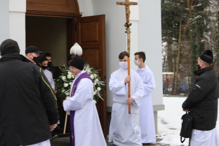 Pogrzeb ks. Krzysztofa Lacha w Pruchnej