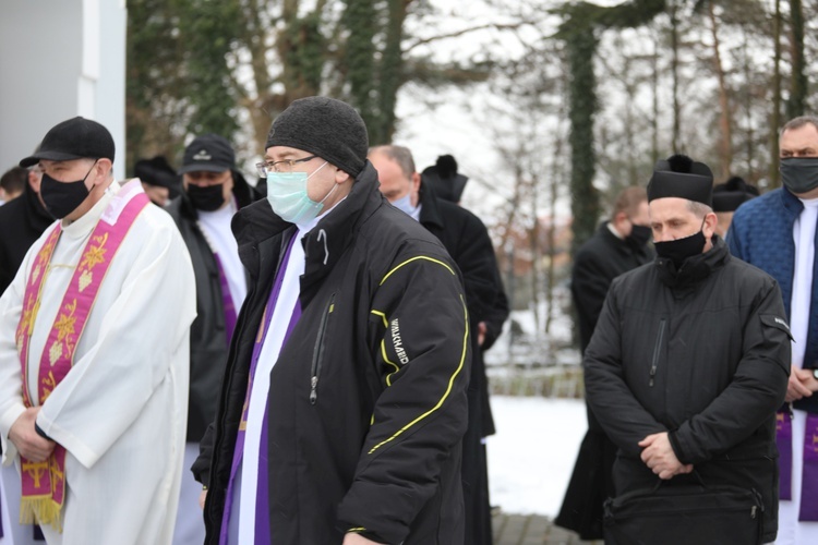 Pogrzeb ks. Krzysztofa Lacha w Pruchnej