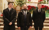 Uczniowie Diecezjalnego Studium Muzyki Kościelnej i ich nauczyciele na Złotych Łanach