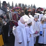 Kolędnicy, akordeoniści i heligoniści w Zakliczynie