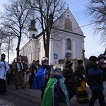 Kolędnicy, akordeoniści i heligoniści w Zakliczynie