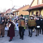 Kolędnicy, akordeoniści i heligoniści w Zakliczynie