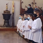 Nowi ministranci u św. Małgorzaty