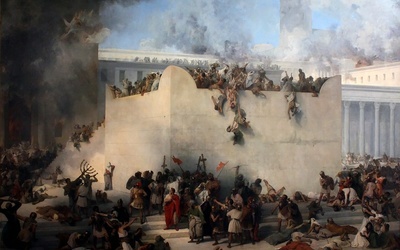 Francesco Hayez, Zburzenie Jerozolimy.