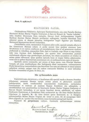 Wyróżnienie dla janowskiego sanktuarium 