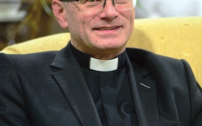 ▲	– Świętemu Tomaszowi zależało, aby Kościół pokazał swoje prawdziwe oblicze – mówi ks. dr Sławomir Małkowski.