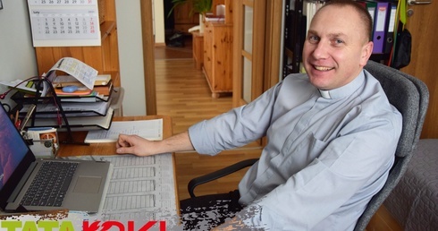 Ks. Rafał Babicki wyznaje, że św. Józef go inspiruje i wspiera.
