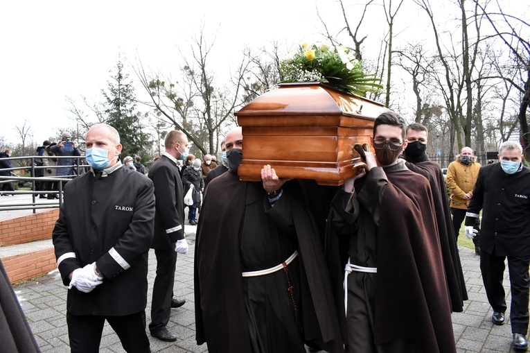 Pogrzeb śp. o. prof. Hugolina Langkammera OFM 