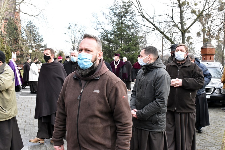 Pogrzeb śp. o. prof. Hugolina Langkammera OFM 