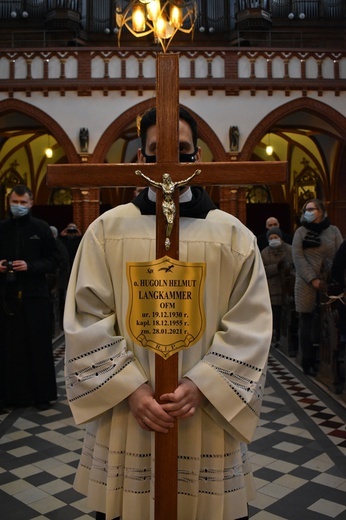 Pogrzeb śp. o. prof. Hugolina Langkammera OFM 