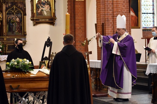 Pogrzeb śp. o. prof. Hugolina Langkammera OFM 