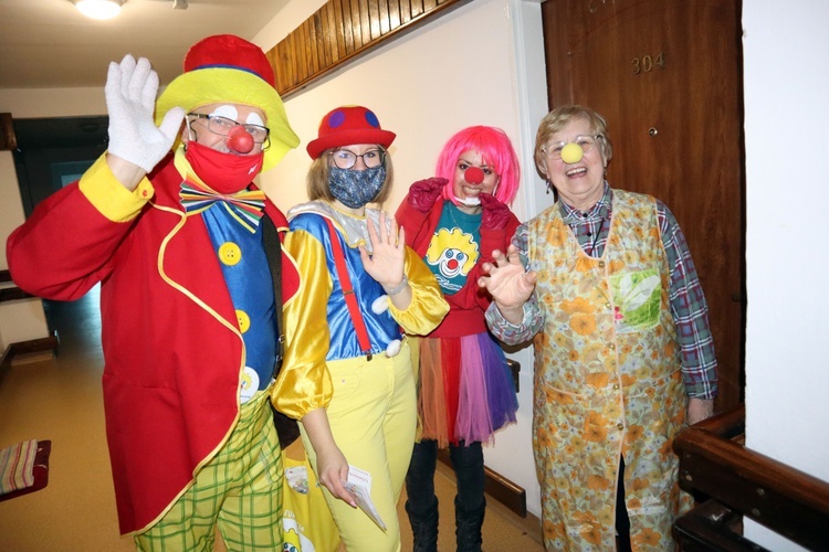 Opolski Dr Clown blisko chorych