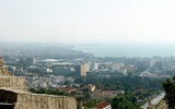 Saloniki - widok na miasto i morze.