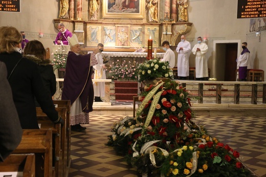 Bieruń. Ostatnie pożegnanie śp. Romana Nygi