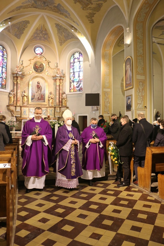 Bieruń. Ostatnie pożegnanie śp. Romana Nygi