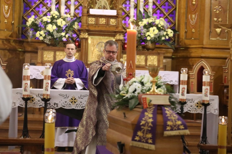 Pogrzeb śp. ks. Jacka Jurczyńskiego, salezjanina, w Oświęcimiu