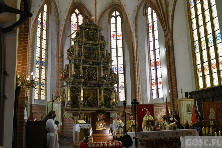 Uroczysta inauguracja Roku Świętego Jakubowego w Ośnie Lubuskim