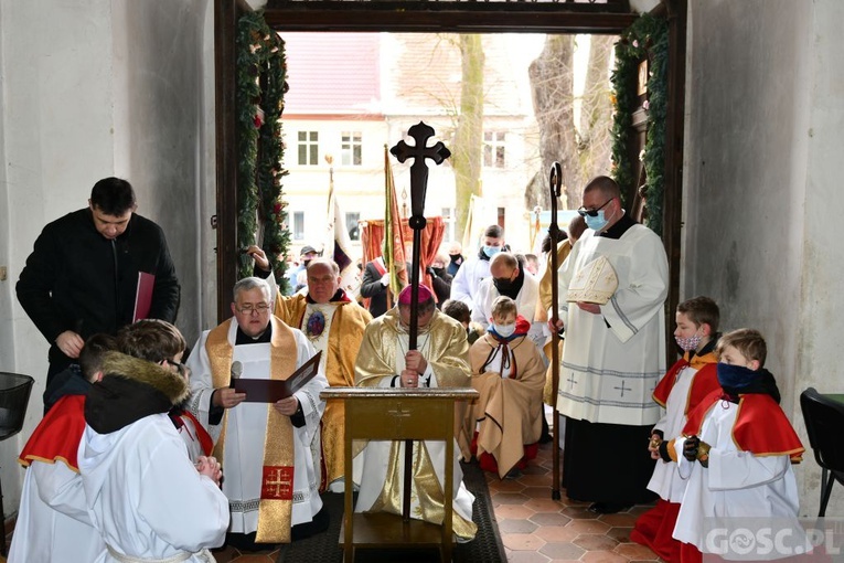 Uroczysta inauguracja Roku Świętego Jakubowego w Ośnie Lubuskim