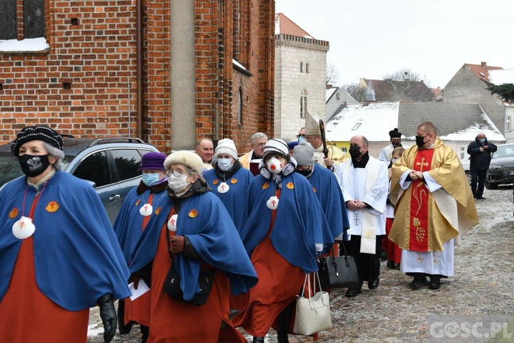 Uroczysta inauguracja Roku Świętego Jakubowego w Ośnie Lubuskim