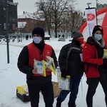 Katowice. Akcja pomocy na rzecz bezdomnych i ubogich