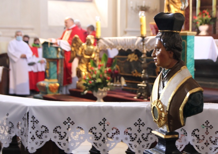 U św. Walentego w Lubiążu