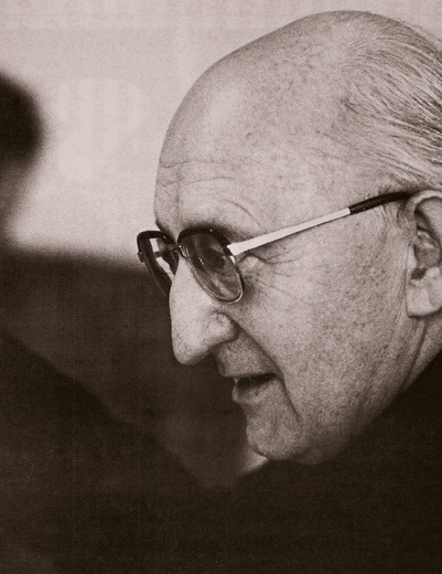 Ksiądz Franciszek Blachnicki w ośrodku Marianum w Carlsbergu w 1983 roku.